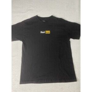 Real Love Phub Logo Men's Black t Shirt Size M Made In Paradise Skater Sk8